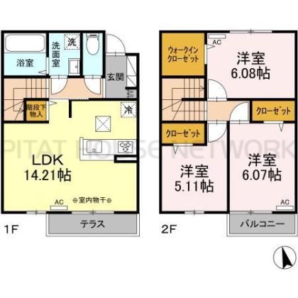  間取り図写真