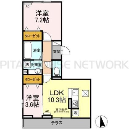  間取り図写真