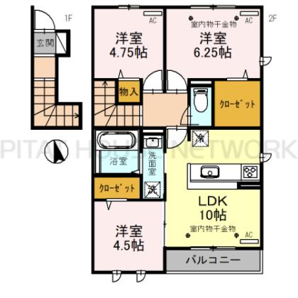  間取り図写真
