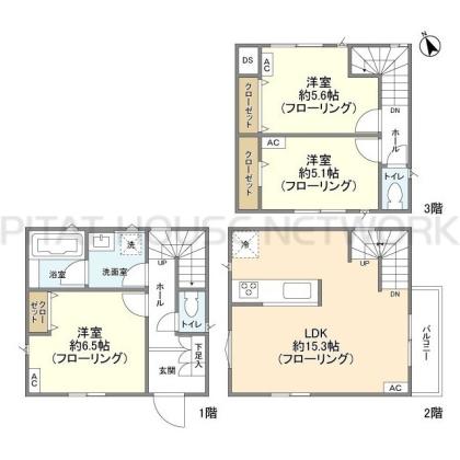  間取り図写真