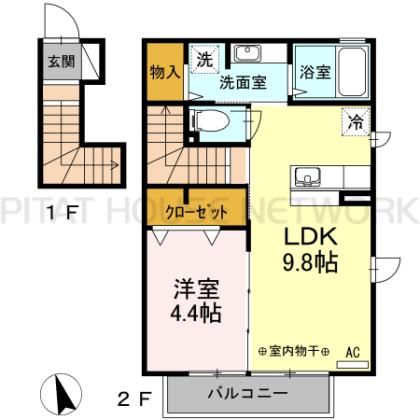  間取り図写真