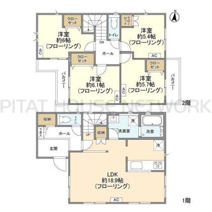  間取り図写真