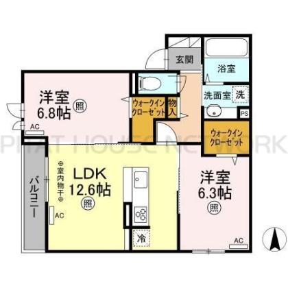  間取り図写真