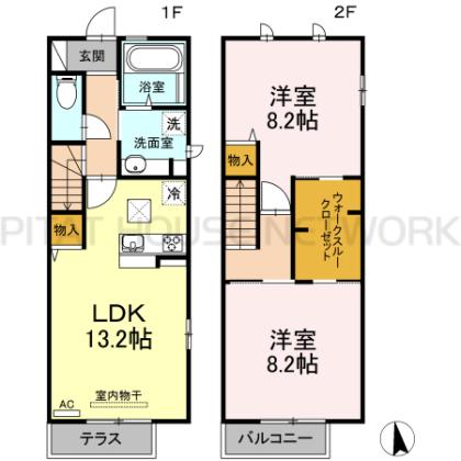  間取り図写真