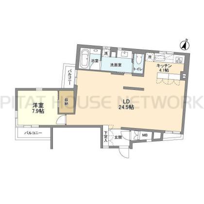  間取り図写真