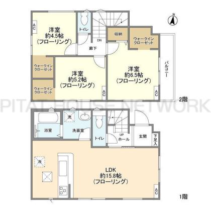  間取り図写真