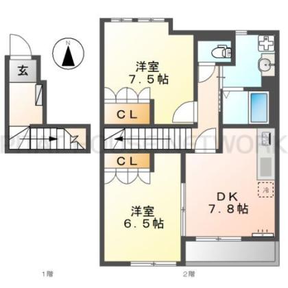  間取り図写真