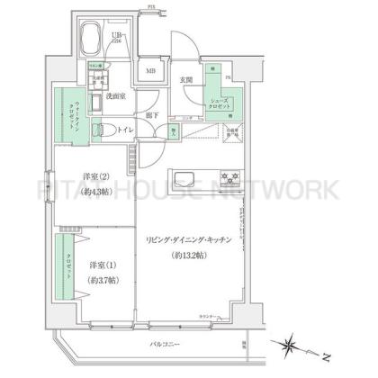  間取り図写真
