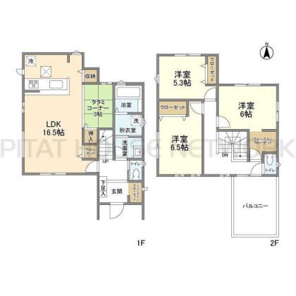  間取り図写真