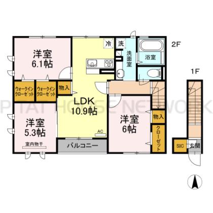  間取り図写真