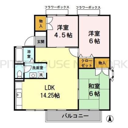  間取り図写真
