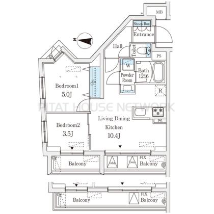  間取り図写真