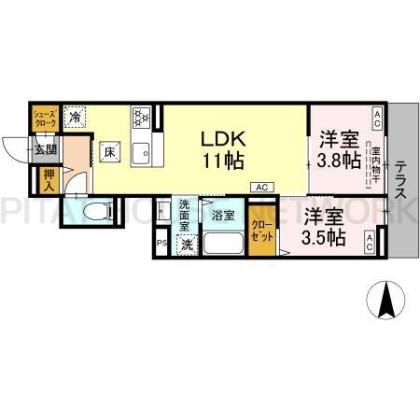  間取り図写真