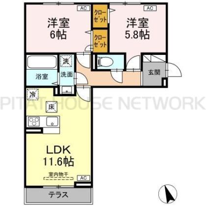  間取り図写真