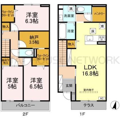  間取り図写真