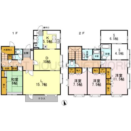  間取り図写真