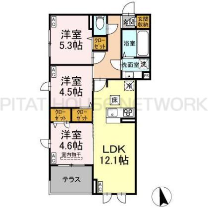  間取り図写真