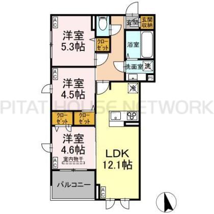  間取り図写真