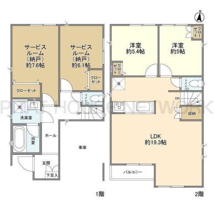  間取り図写真