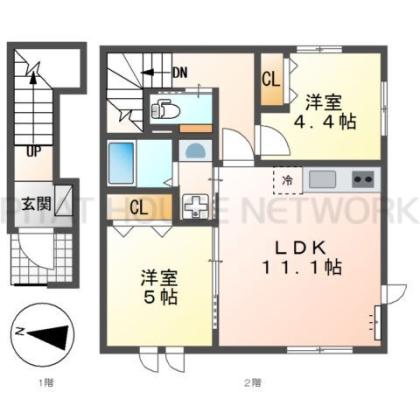  間取り図写真
