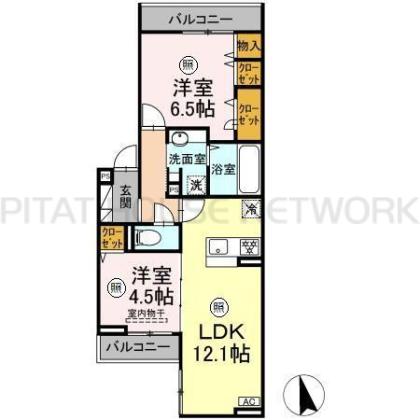  間取り図写真