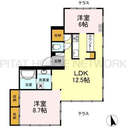  間取り図写真