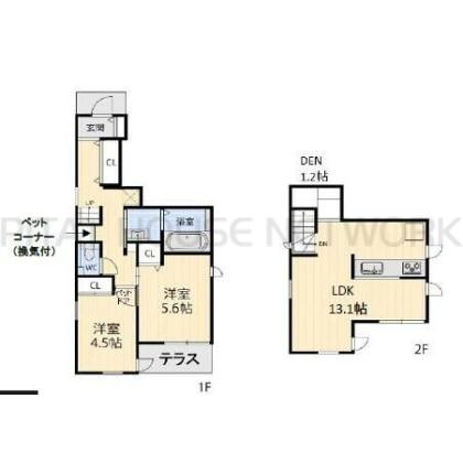  間取り図写真