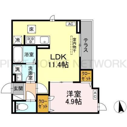  間取り図写真