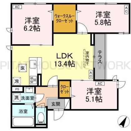  間取り図写真