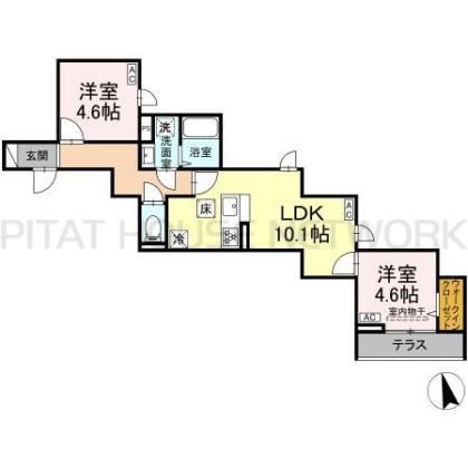  間取り図写真