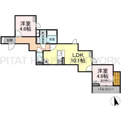  間取り図写真