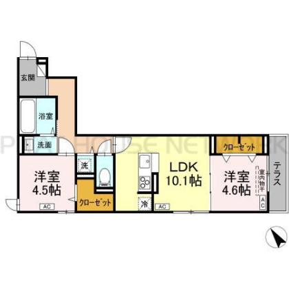  間取り図写真