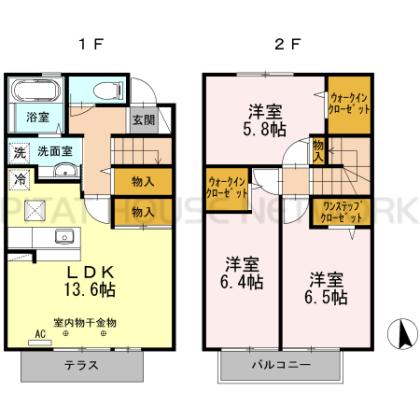  間取り図写真