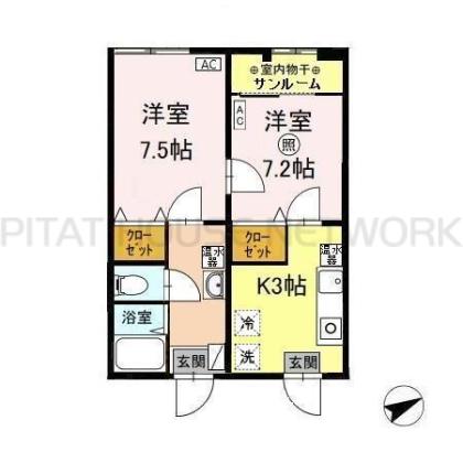  間取り図写真