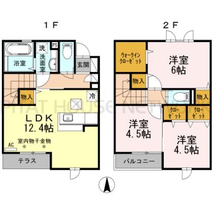  間取り図写真