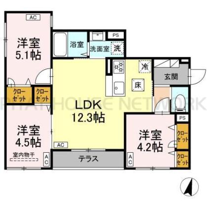  間取り図写真