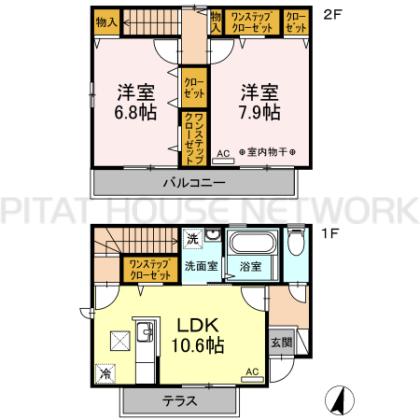  間取り図写真