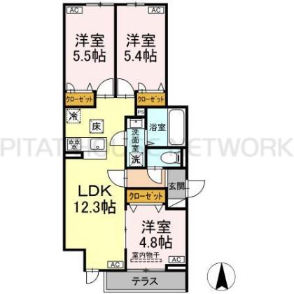  間取り図写真
