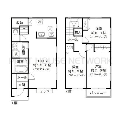  間取り図写真