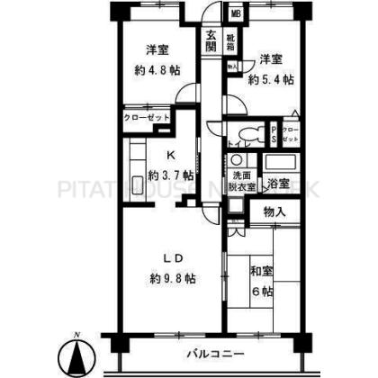  間取り図写真