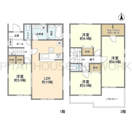  間取り図写真