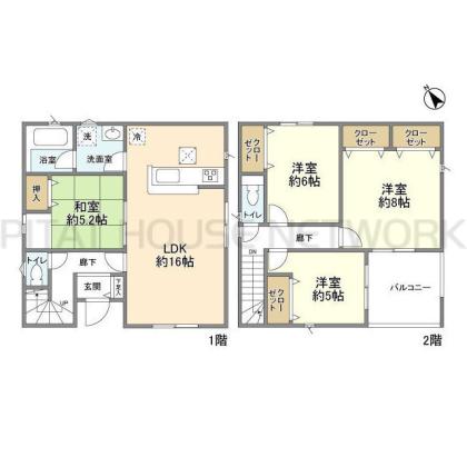  間取り図写真