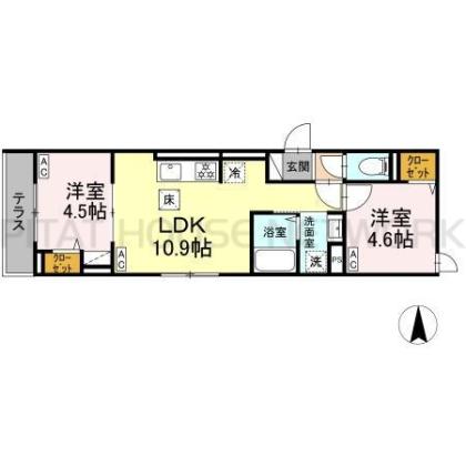  間取り図写真