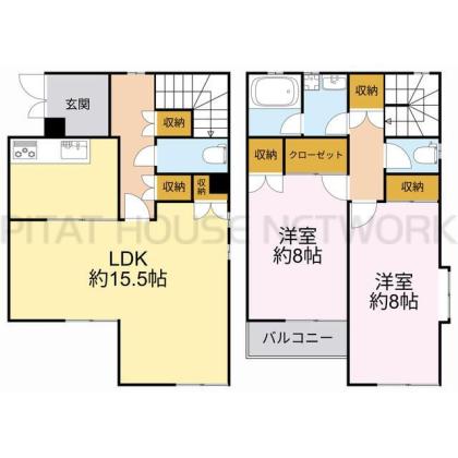  間取り図写真