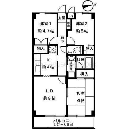  間取り図写真