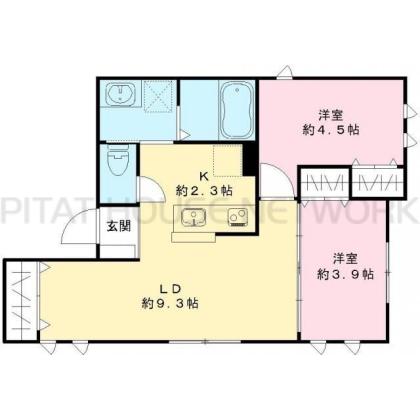  間取り図写真