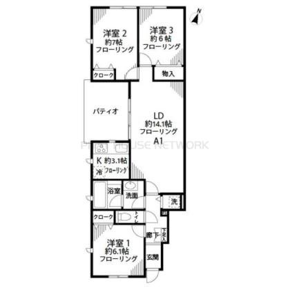  間取り図写真