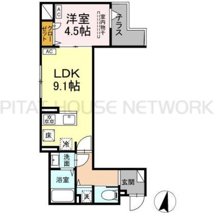  間取り図写真
