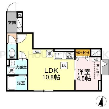  間取り図写真