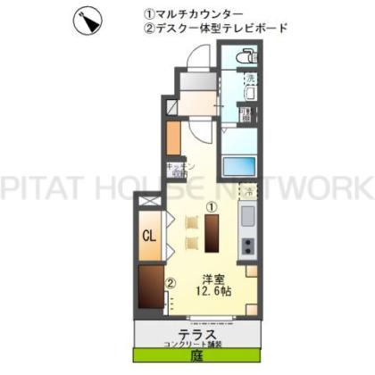  間取り図写真
